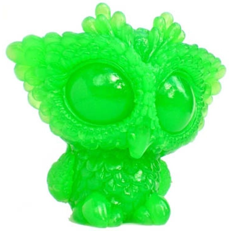 Biggy Owl - Green GID by SeriouslySillyK (Kathleen Voigt)