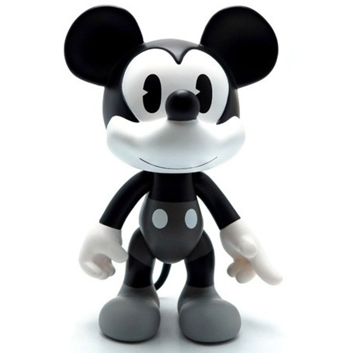 8" Black & White Fancy Mickey Mouse