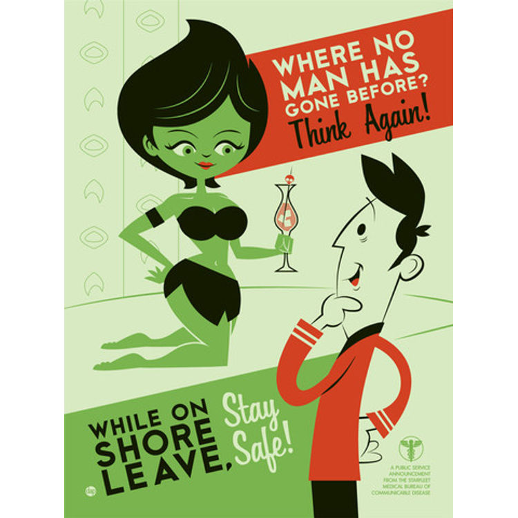 While on Shore Leave by Dave Perillo