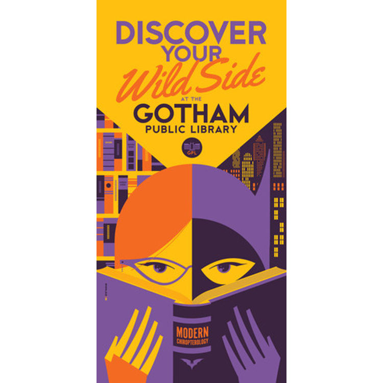 Gotham Public Library by Tom Whalen