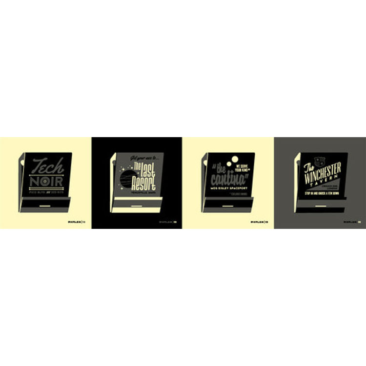 Matchbooks by Tom Whalen