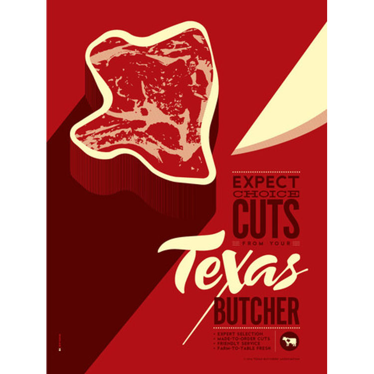 Texas Butchers by Tom Whalen