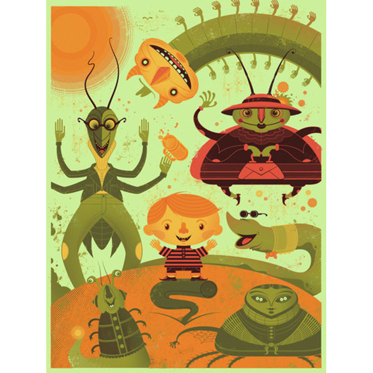 James and the Giant Peach by Graham Erwin
