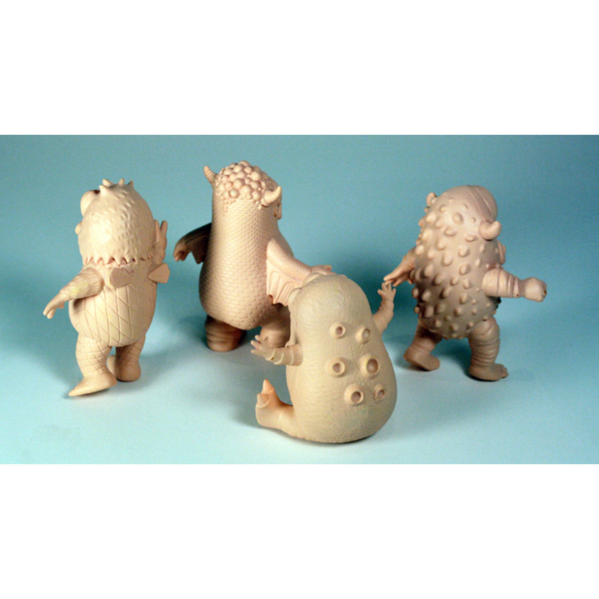 Greasebat & Friends Gummi Playset -  Beige