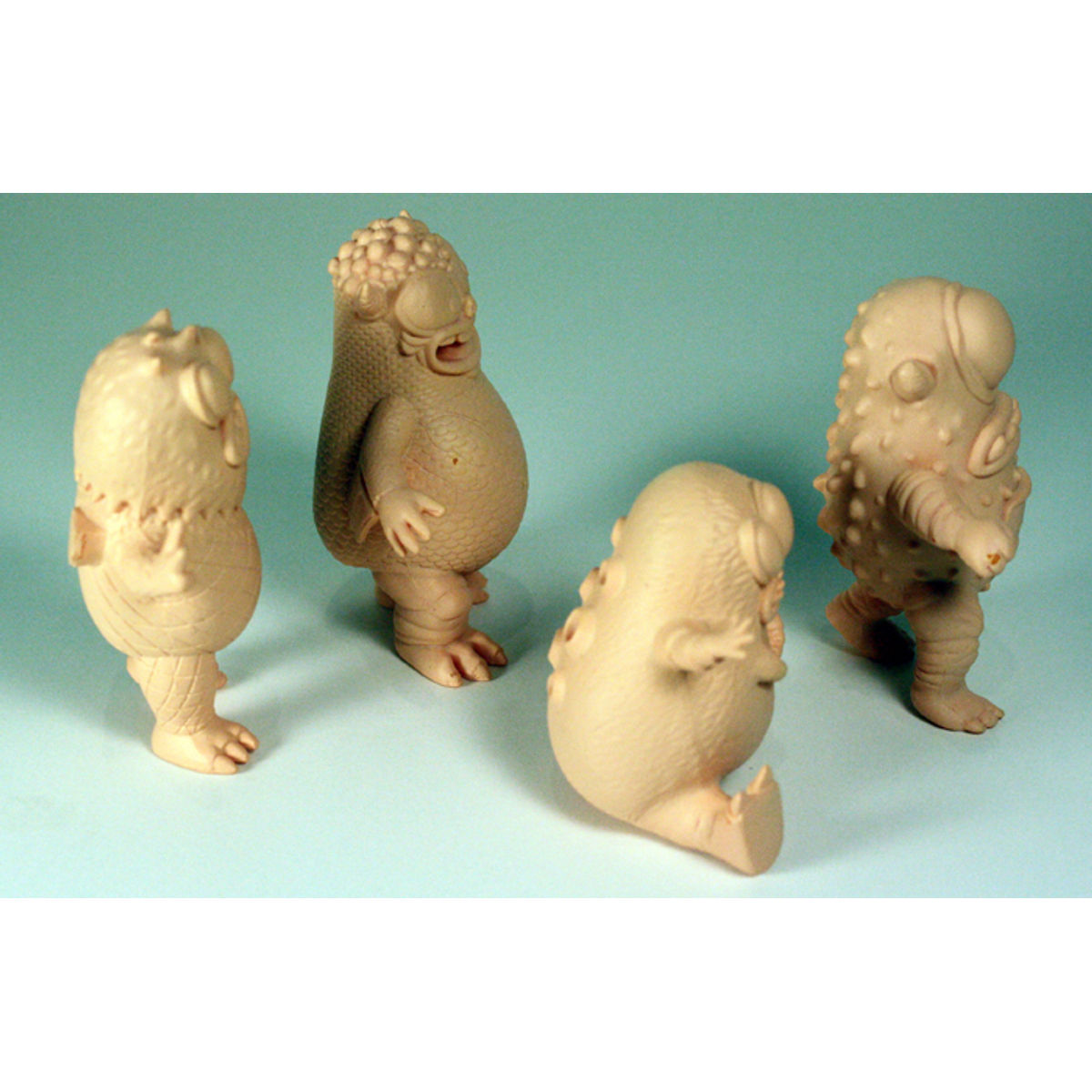 Greasebat & Friends Gummi Playset -  Beige
