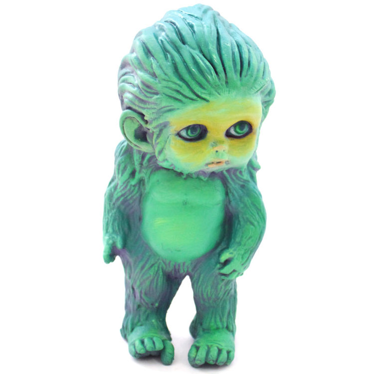 Little Bigfoot - Green by Ron English