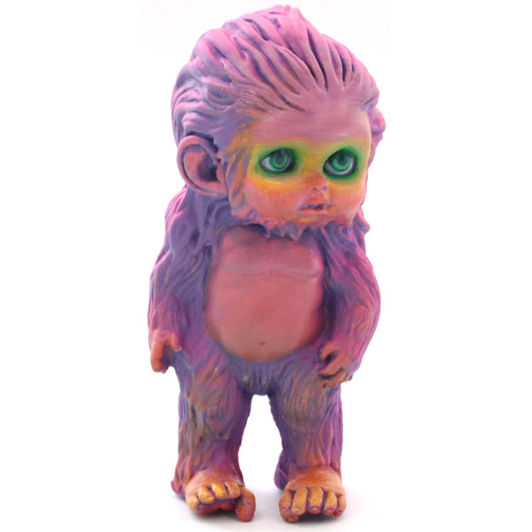 Little Bigfoot - Pink with Orange Face by Ron English