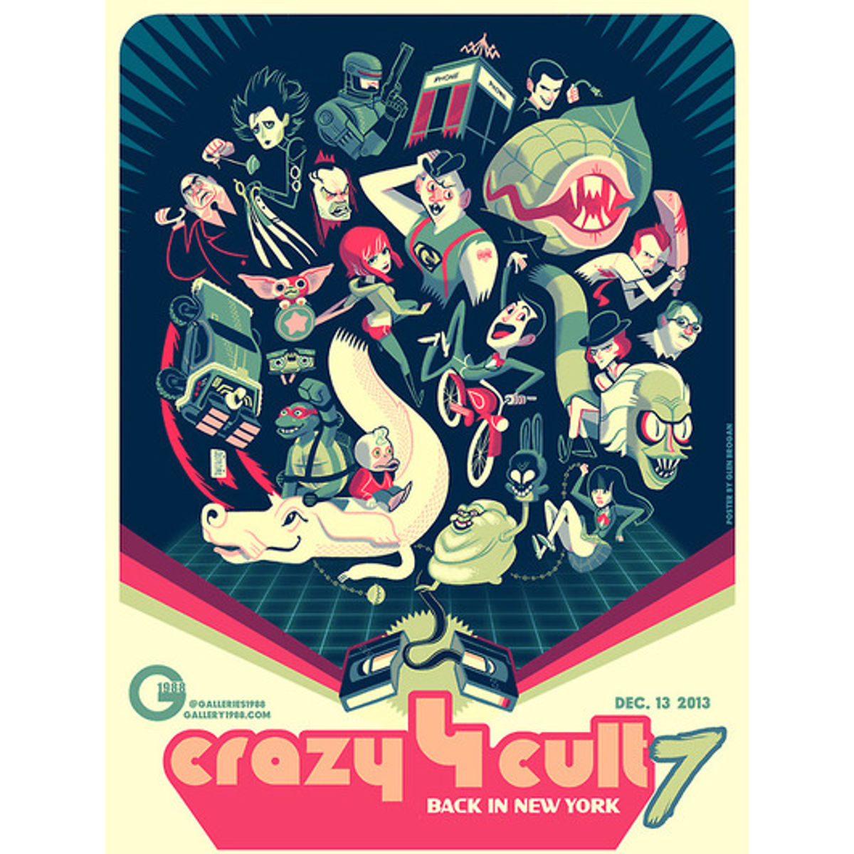 Crazy 4 Cult : 7 (NYC) - Show Poster