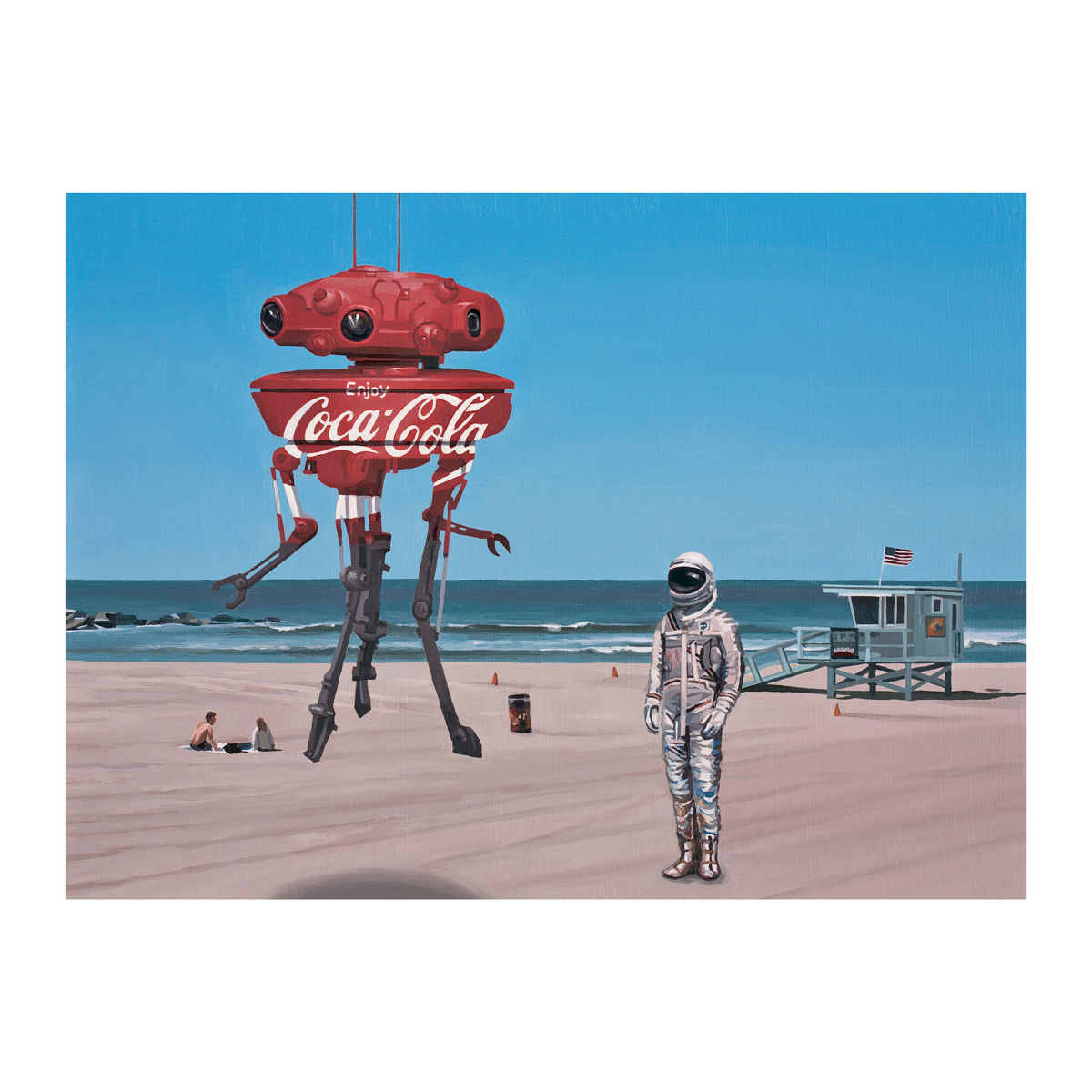 Coca Cola Viper Droid (Print)