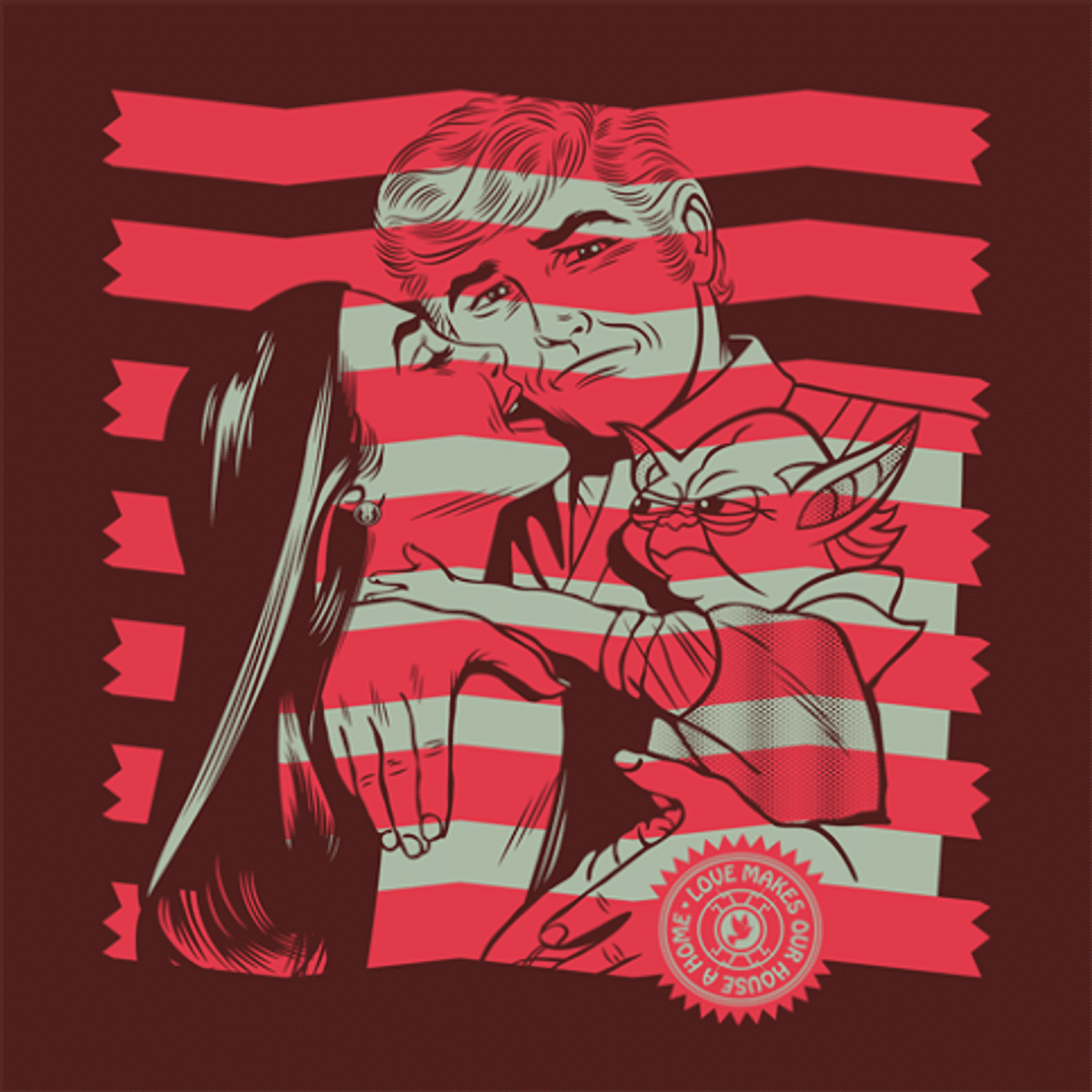 Love Makes Our House A Home - Wine