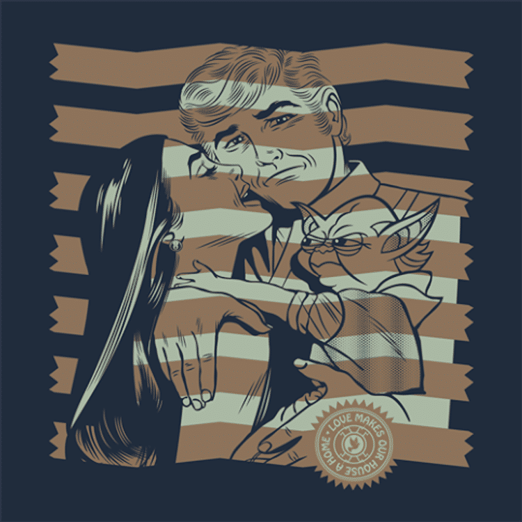 Love Makes Our House A Home - Blue by Lifeversa (Wale Bambose)