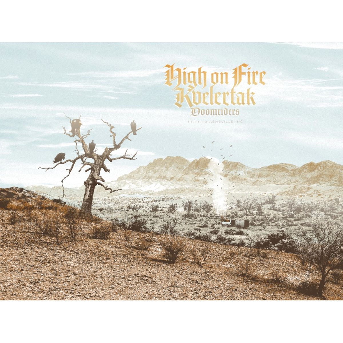 High On Fire – Asheville, NC 2013