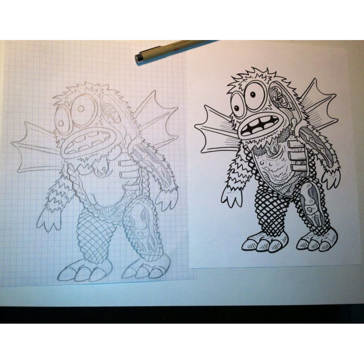 Stee-Gar Anatomy drawing set