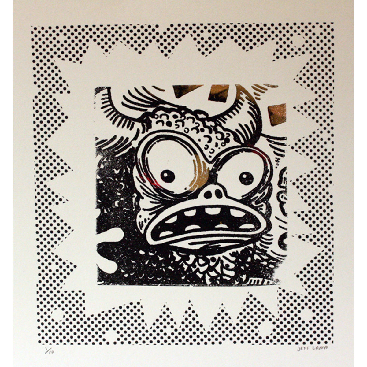 Greasebat Face Print