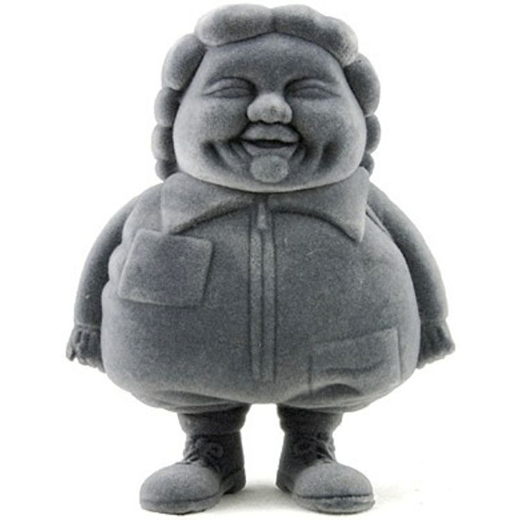 MC Supersized - Grey Flocked by Ron English