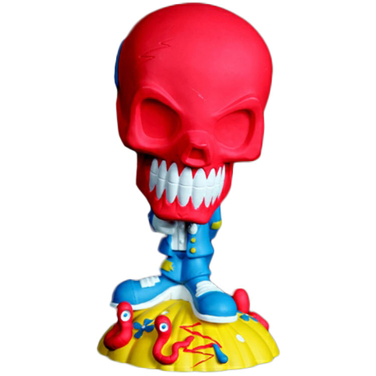 The Residents - Mr. Skull (Red) by Steven Cerio
