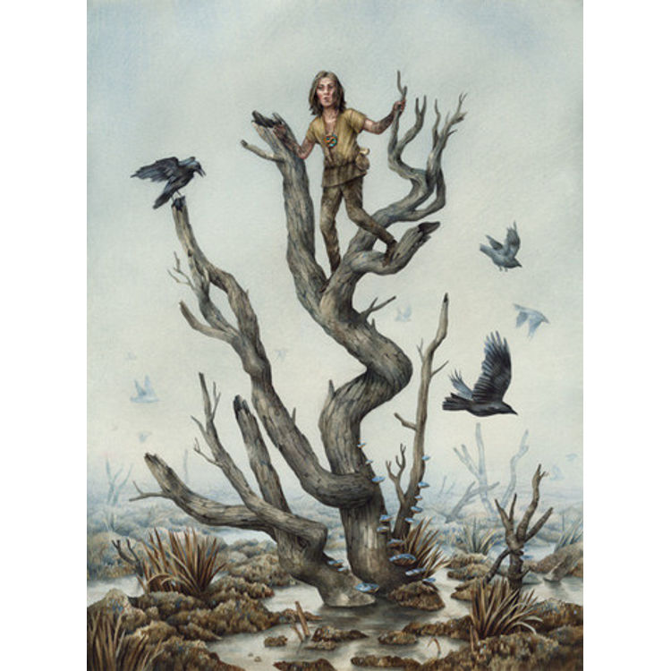 Meeting The Ancient One - Print by Byron Eggenschwiler