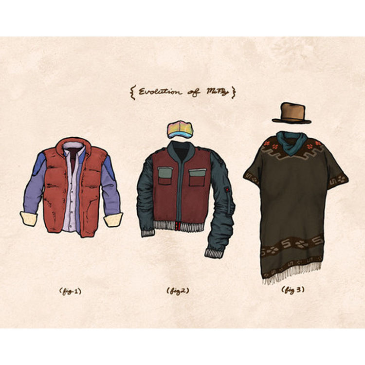 Evolution Of McFly by Joe Van Wetering