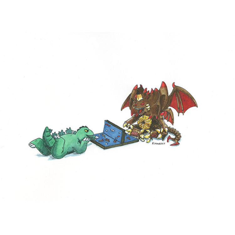 Which One's The Destroyah? by Keith Noordzy