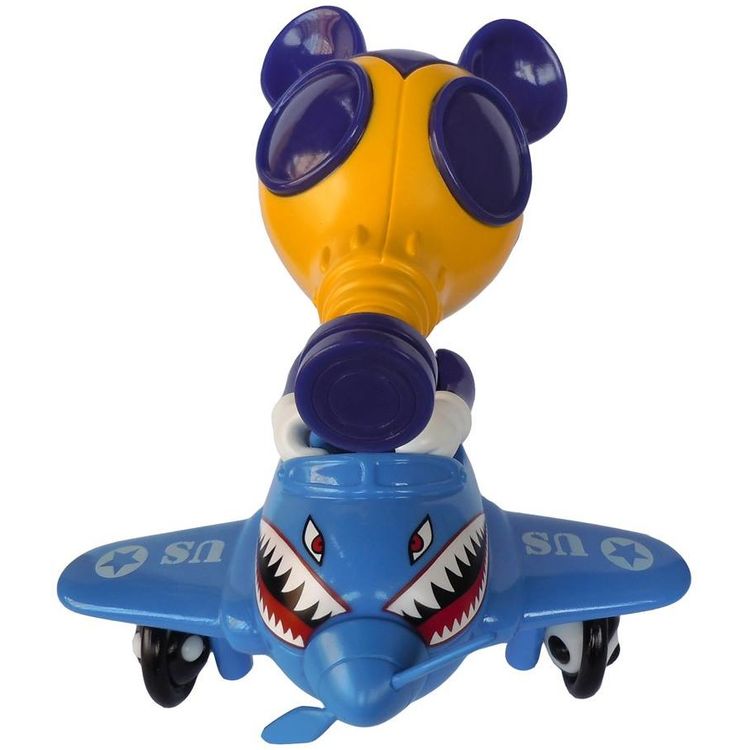 Mousemask Murphy in Airplane - The Boy's Alter Ego by Ron English