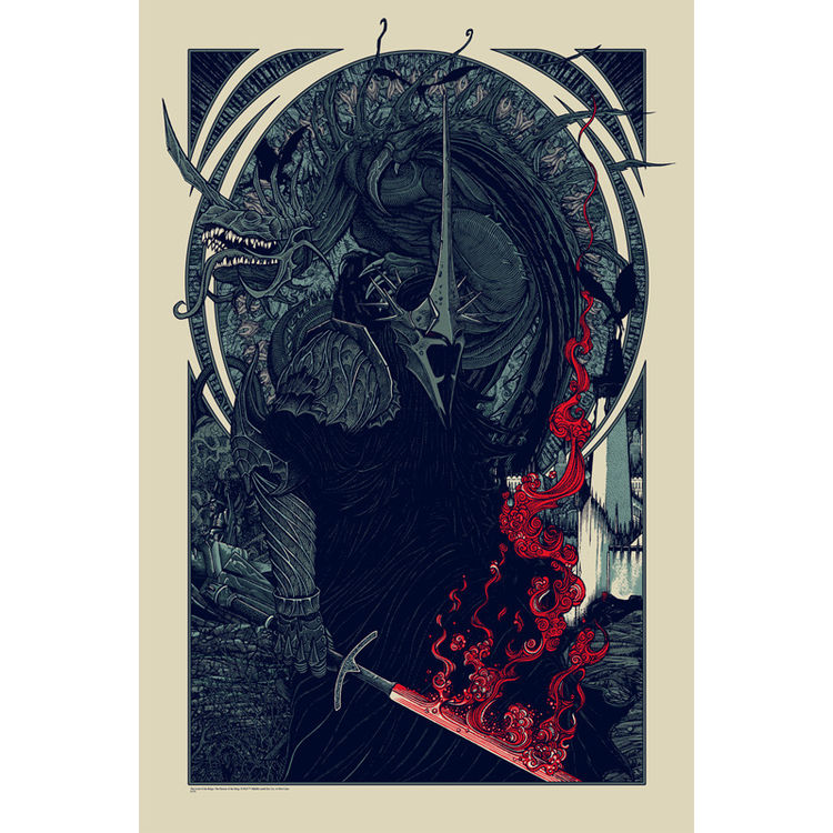 Witch King and Fell Beast - Variant by Florian Bertmer