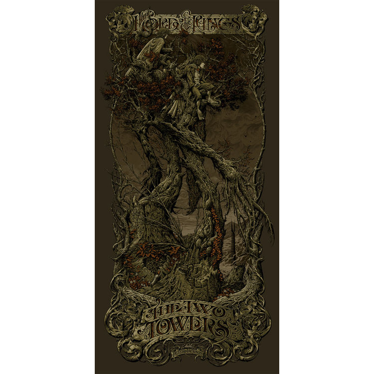 Lord of the Rings : The Two Towers [variant] by Aaron Horkey