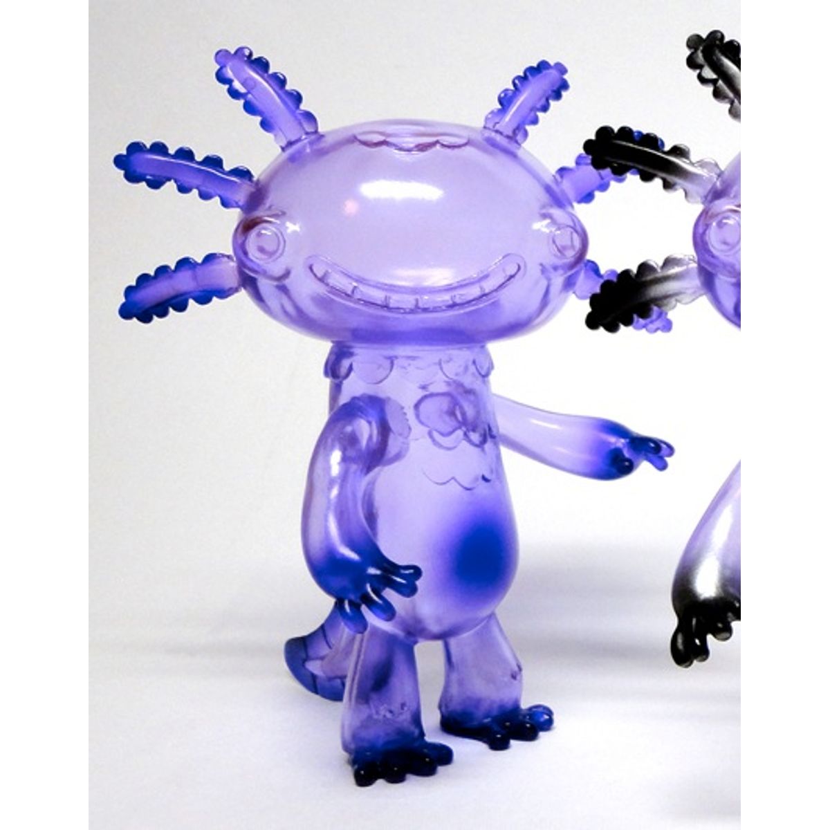 Clear Purple with Deep Violet Matte Spray