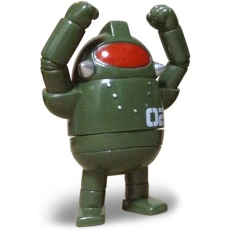 Mini Robot 13 - Army Green 02 by Rumble Monsters