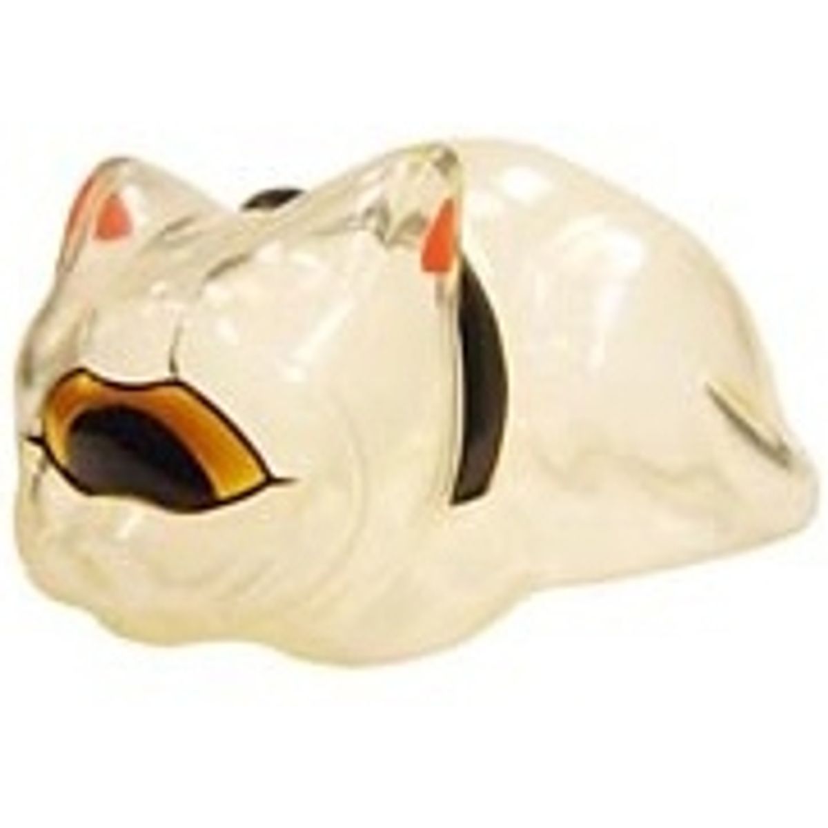 Sleeping Fortune Cat - Clear