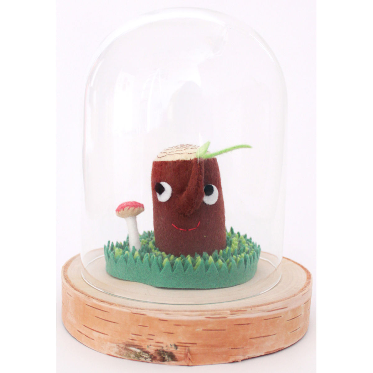 Large Tree Stump Terrarium