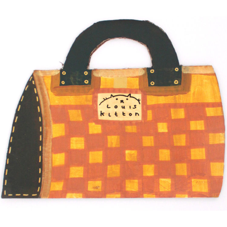 Louis Kitton Handbag by Jon Burgerman