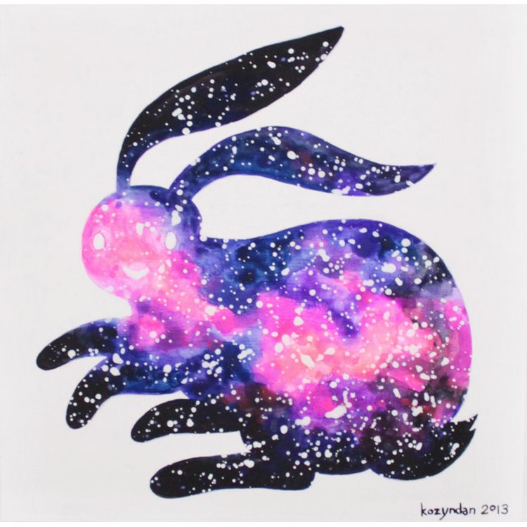 Astral Bunny 5 by Kozyndan