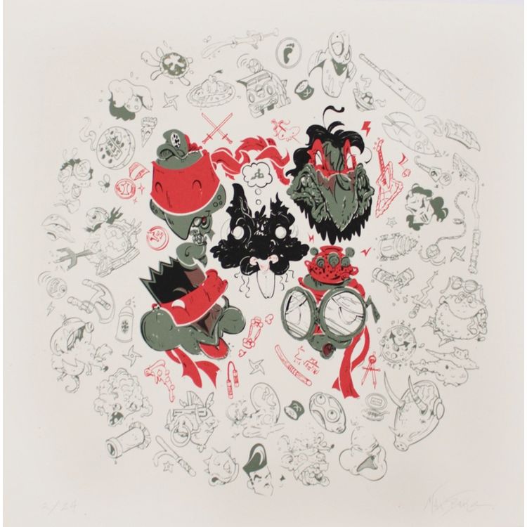 Shell Shocked: Turtles Fight With Honor by Max Bare