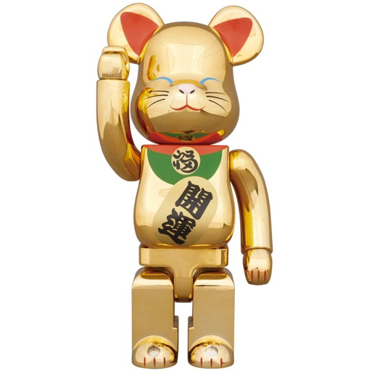 Gold Beckoning Maneki Neko Be@rbrick - 400%