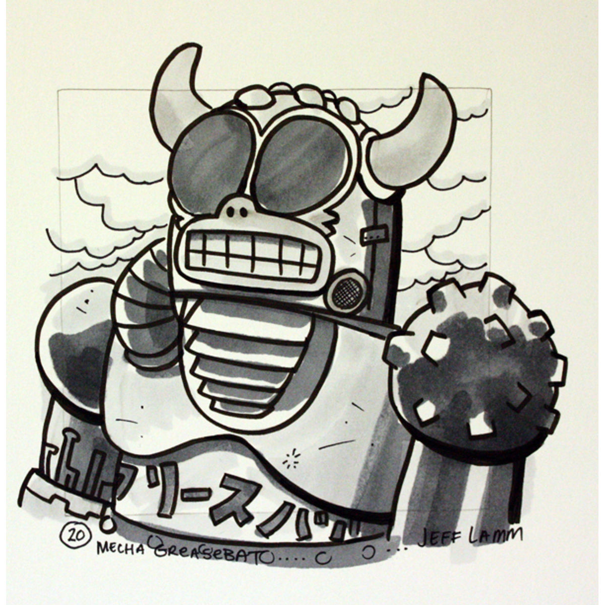 Mecha Greasebat