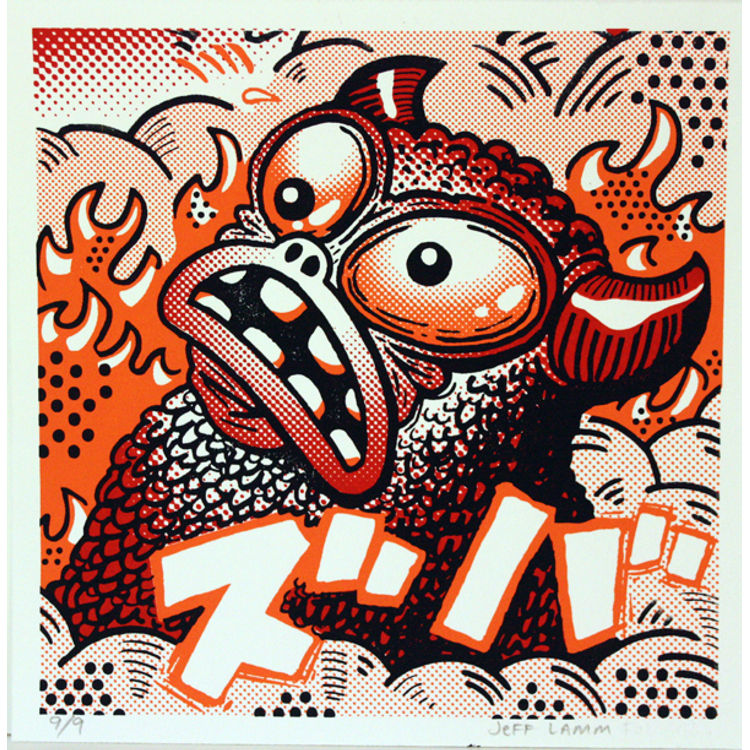 Greasebat Print by Jeff Lamm