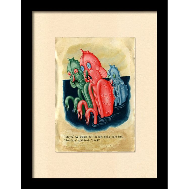 The Mysterious Idol by Travis Lampe