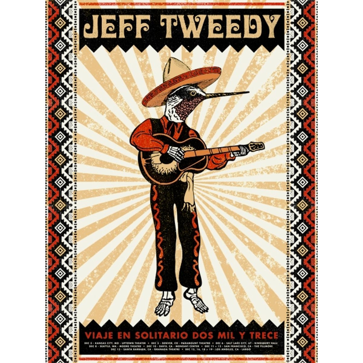 Jeff Tweedy – Solo Tour 2013