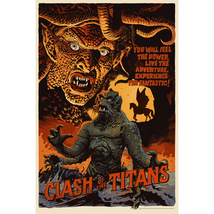 Clash of the Titans by Francesco Francavilla