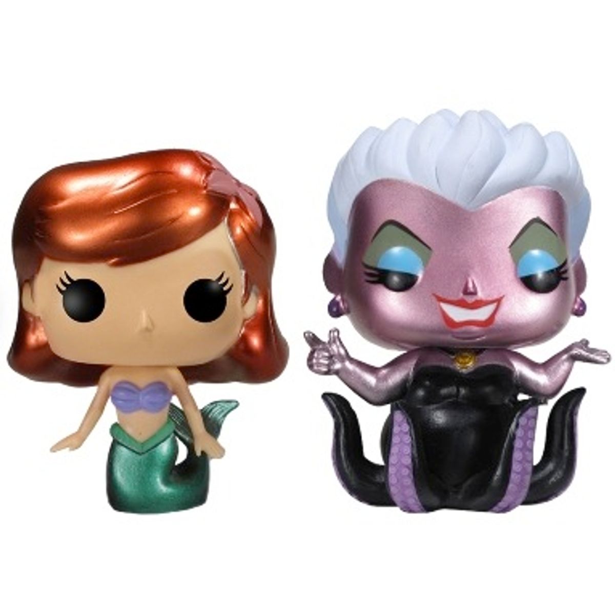 SDCC Metallic Ariel & Ursula : The Little Mermaid (2 Pack)