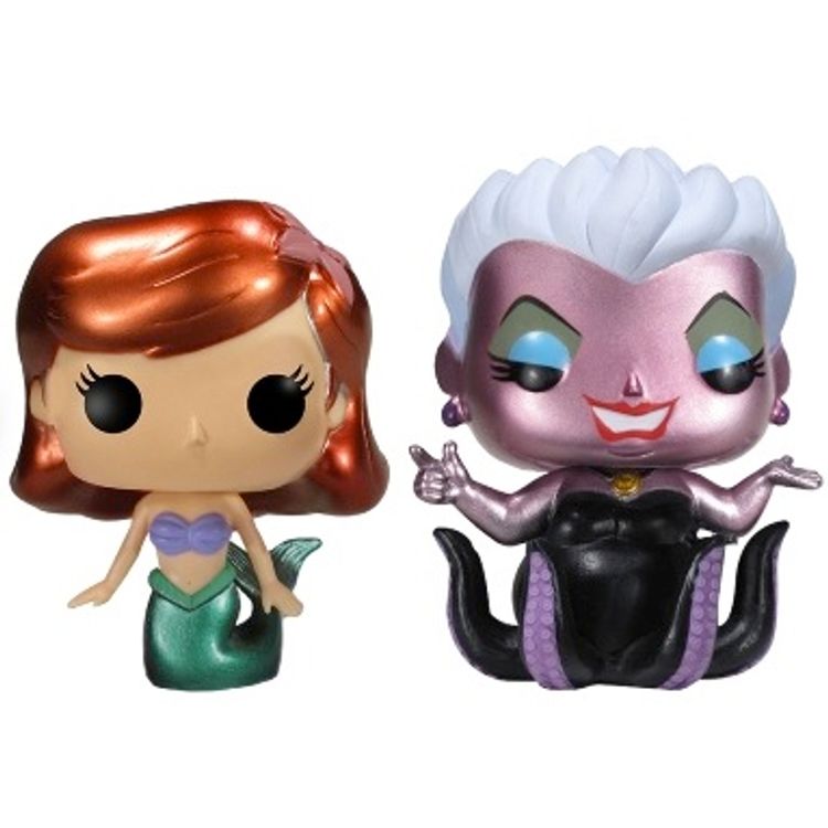 SDCC Metallic Ariel & Ursula : The Little Mermaid (2 Pack) by Sparkle Princess High