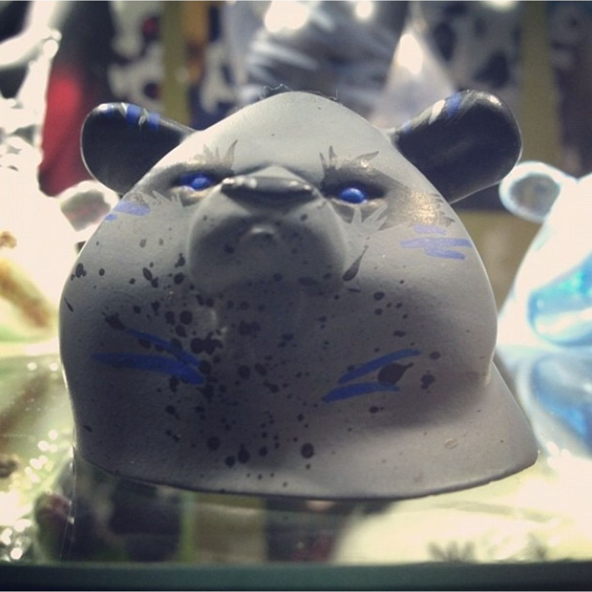 Panda King Head - Mono