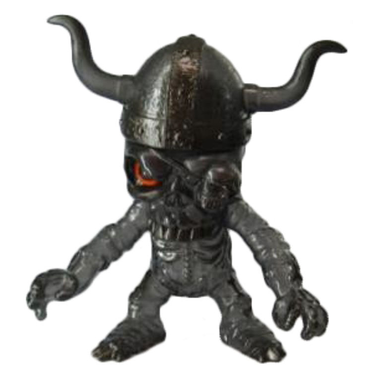 Skull Viking Zombie - Smoke by BLObPUS