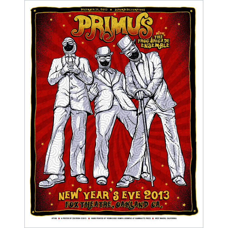 Primus – Oakland, CA 2013 by Zoltron
