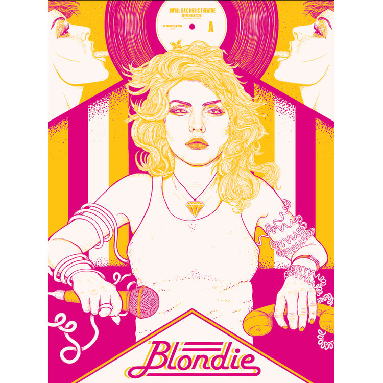 Blondie - Variant by Jason Abraham Smith