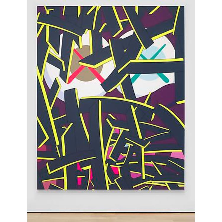 Glass Smile (2012) by Kaws (Brian Donnelly)