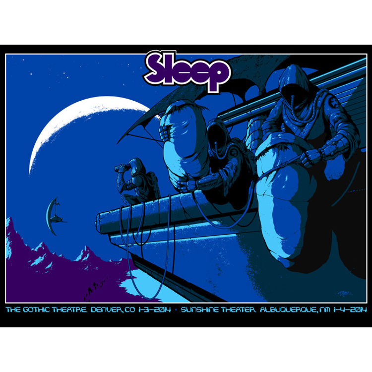 Sleep : Denver, CO 2014 - Albuquerque, NM 2014 by Arik Roper