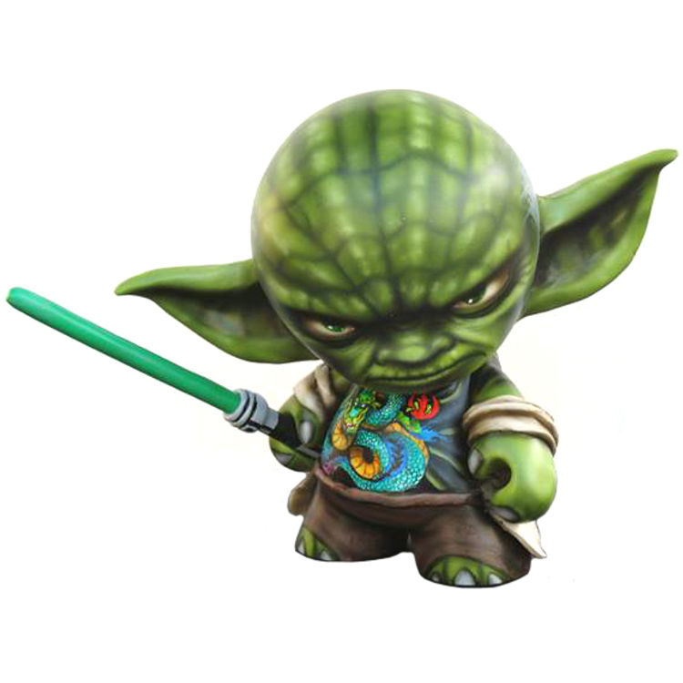 Yoda Strikes Back! by Rask Opticon