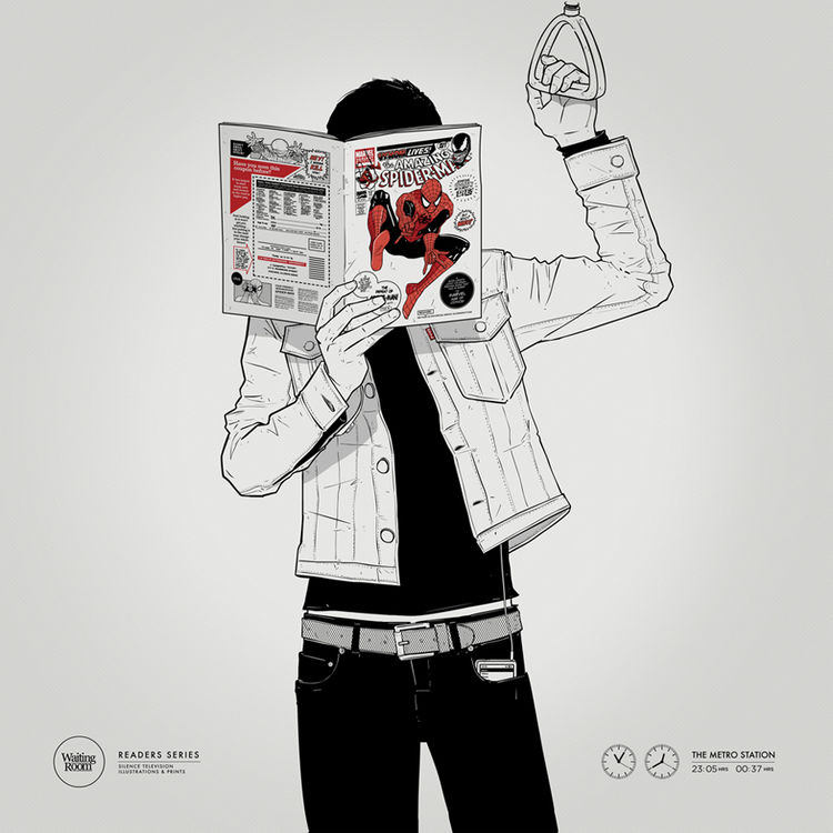 Waiting Room - Print Nº042 by Silence TV (Gianmarco Magnani)