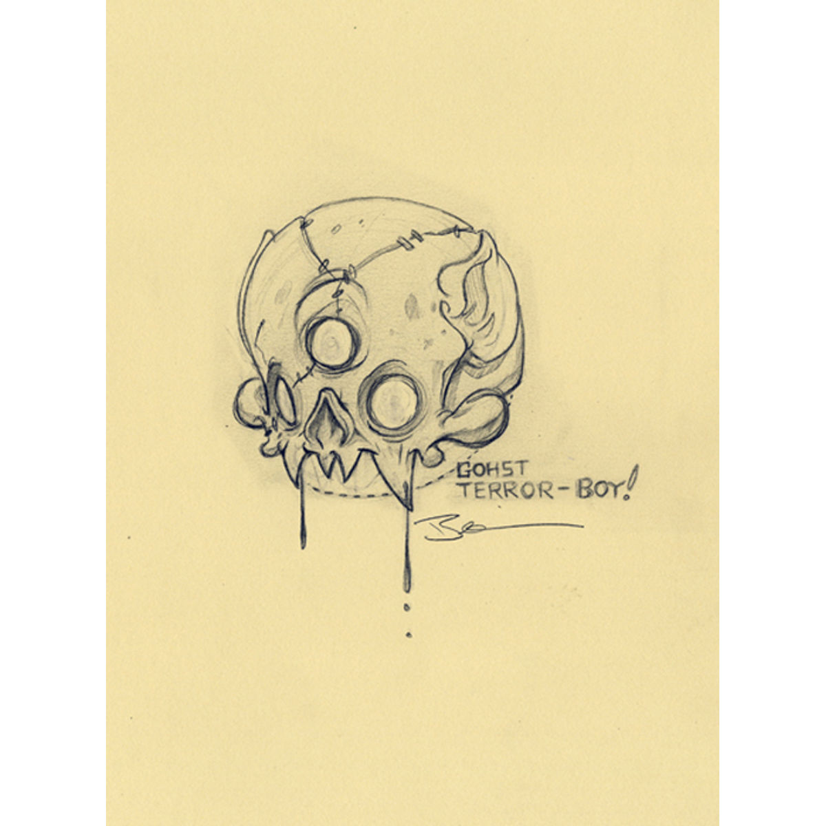 Terror Boys: Gohst Skull Design